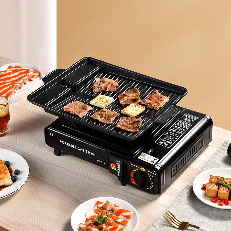 Kompor Gas Portable Camping BBQ OMICKO Kompor Masak Portabel Praktis