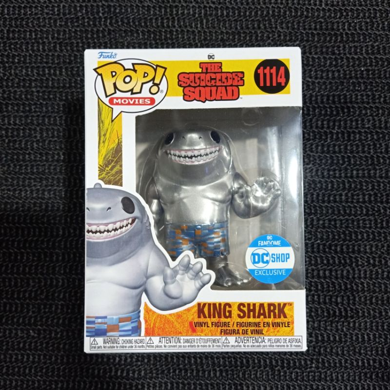 Funko Pop DC THE SUICIDE SQUAD : KING SHARK #1114 (DC Shop Exclusive)