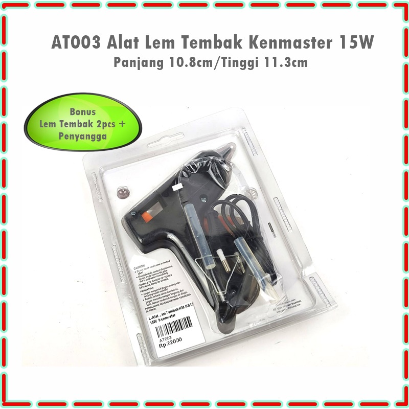 Alat Lem Tembak/Glue Gun Kenmaster 15W &amp; 40W