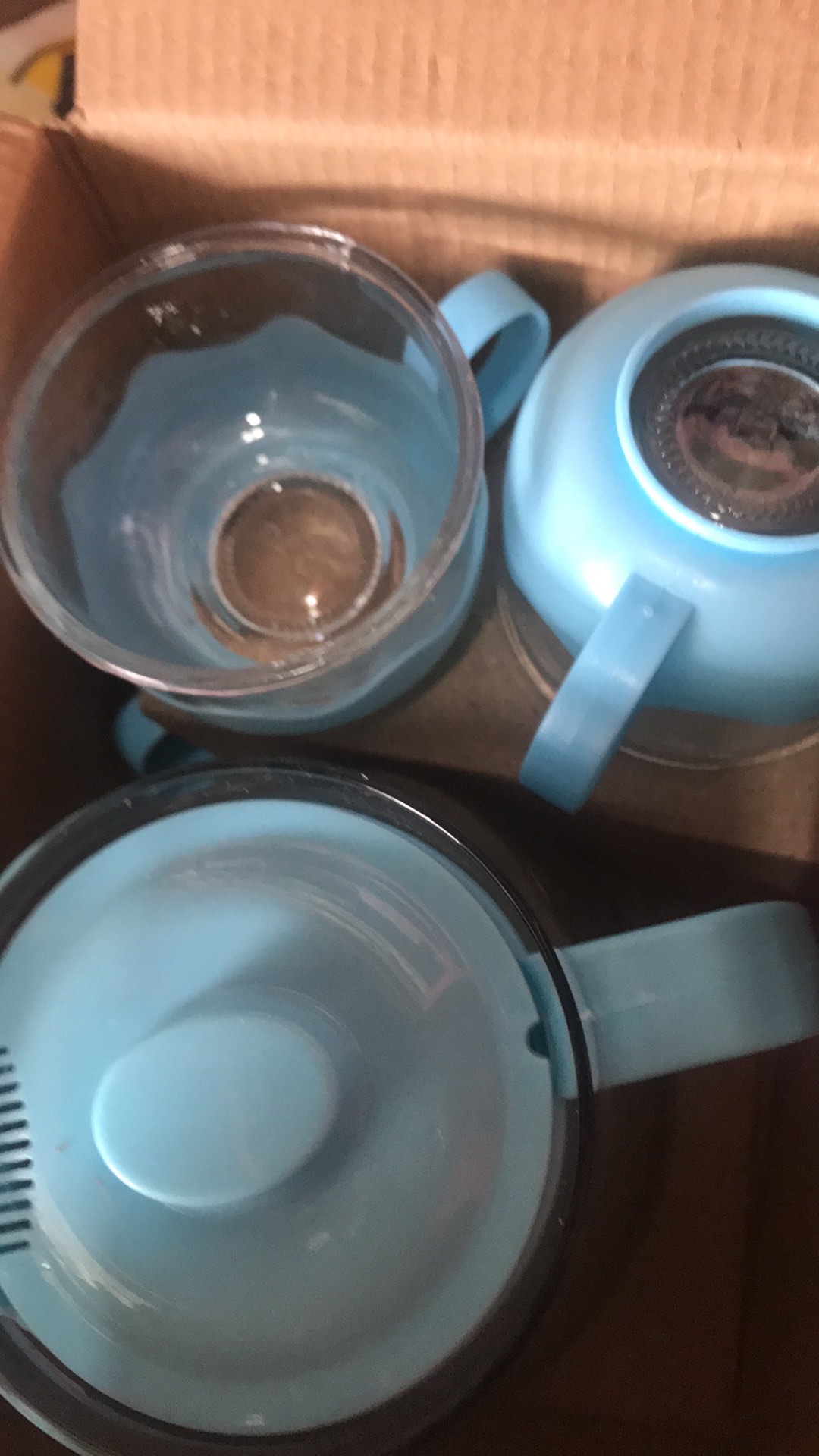 Teapot Warna Polos / Teapot Bunga