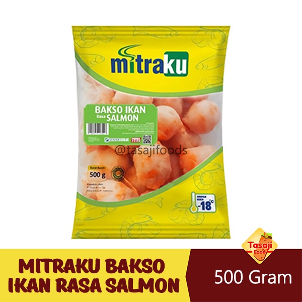 

Mitraku Bakso Ikan Rasa Salmon 500 Gram