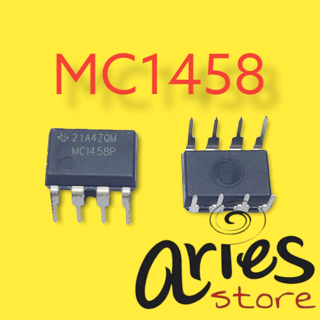 IC MC1458 P ORIGINAL