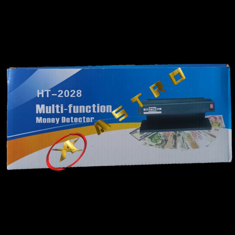 Lampu Sensor Hattasu HT-2028 UV LED Money Detector Deteksi Uang Palsu