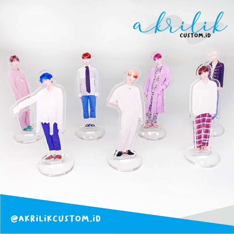 KPOP Action Figure BTS BT21 Acrylic Stand Jungkook V akrilik