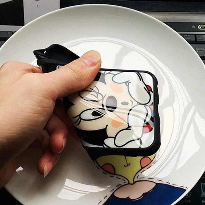 Soft Case Silikon Iphone 6 6 Plus Mickey Minnie Mirror Couple