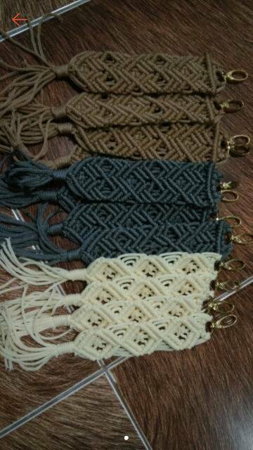 Macrame key cahain