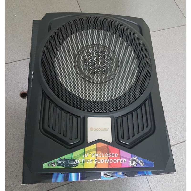 Aktif Subwoofer Kolong ( Slim Subwoofer Aktif) Acoustic