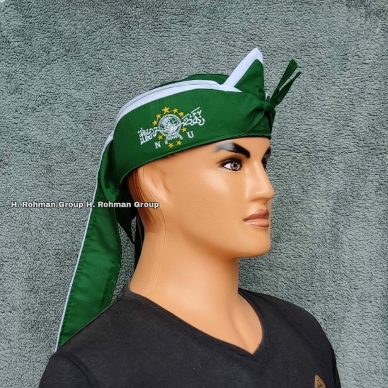 Perlengkapan muslim blangkon logo NU / blangkon / blangkon jawa / udeng / blangkon jogja / udeng jaw