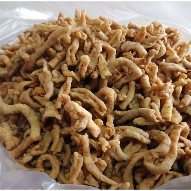 

kripik usus premium renyah gurih/usus crispy 250 gram