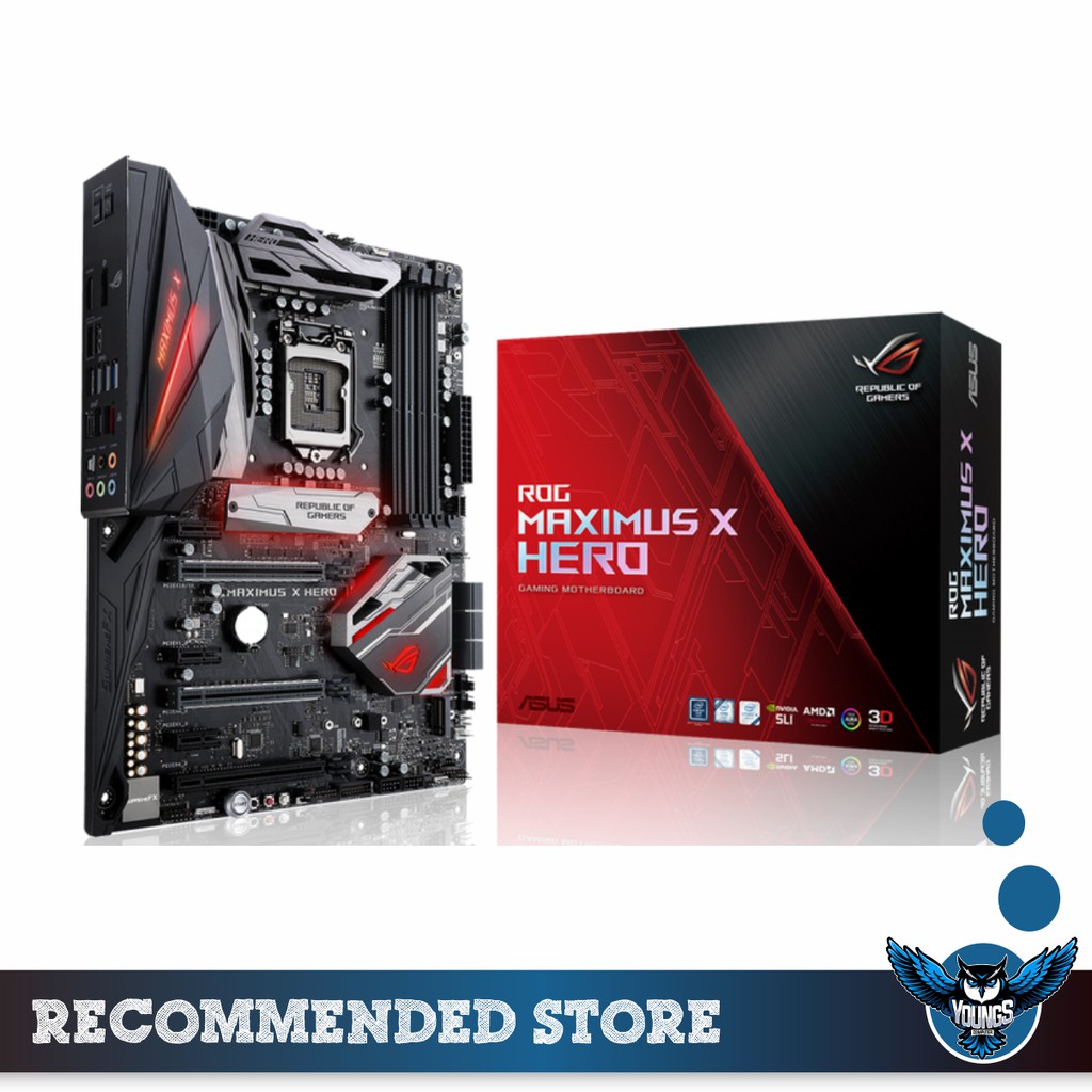 MOTHERBOARD INTEL ASUS ROG MAXIMUS X HERO LGA 1151 COFFEELAKE