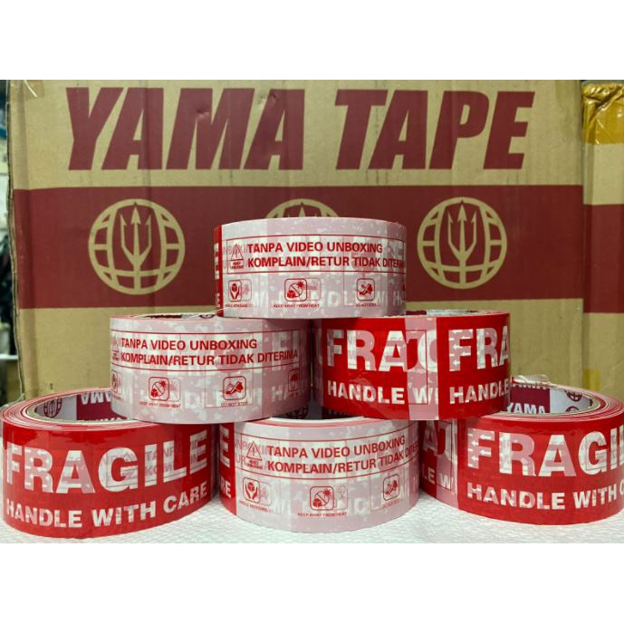 

Lakban fragile unboxing 90 yard