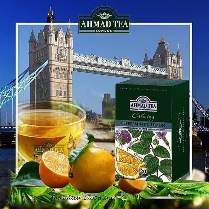

Peppermint & Lemon Herbal Infusions Ahmad Tea - tth999