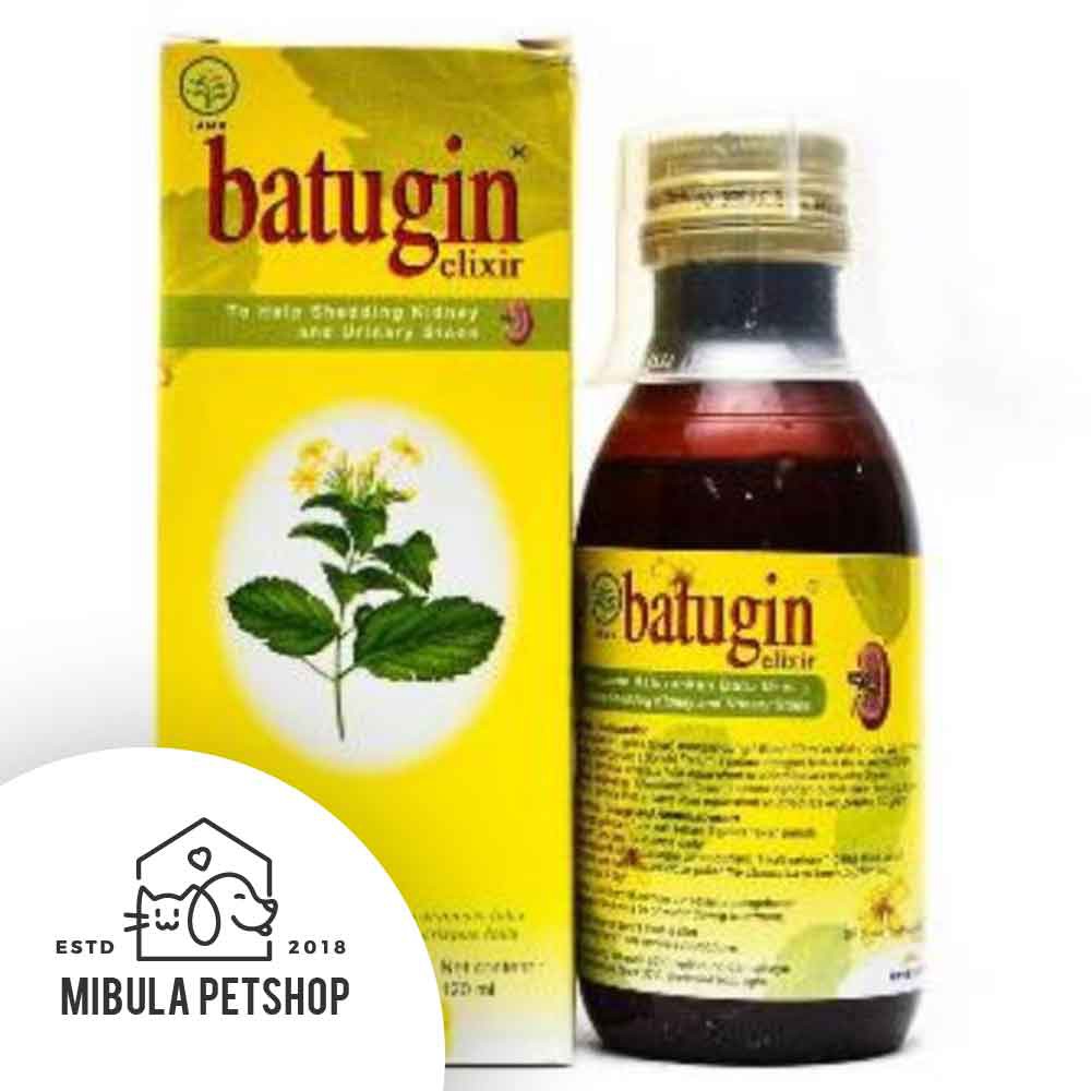 BATUGIN ELIXIR -BT 120 ML OBAT SUSAH PIPIS KUCING/MANUSIA