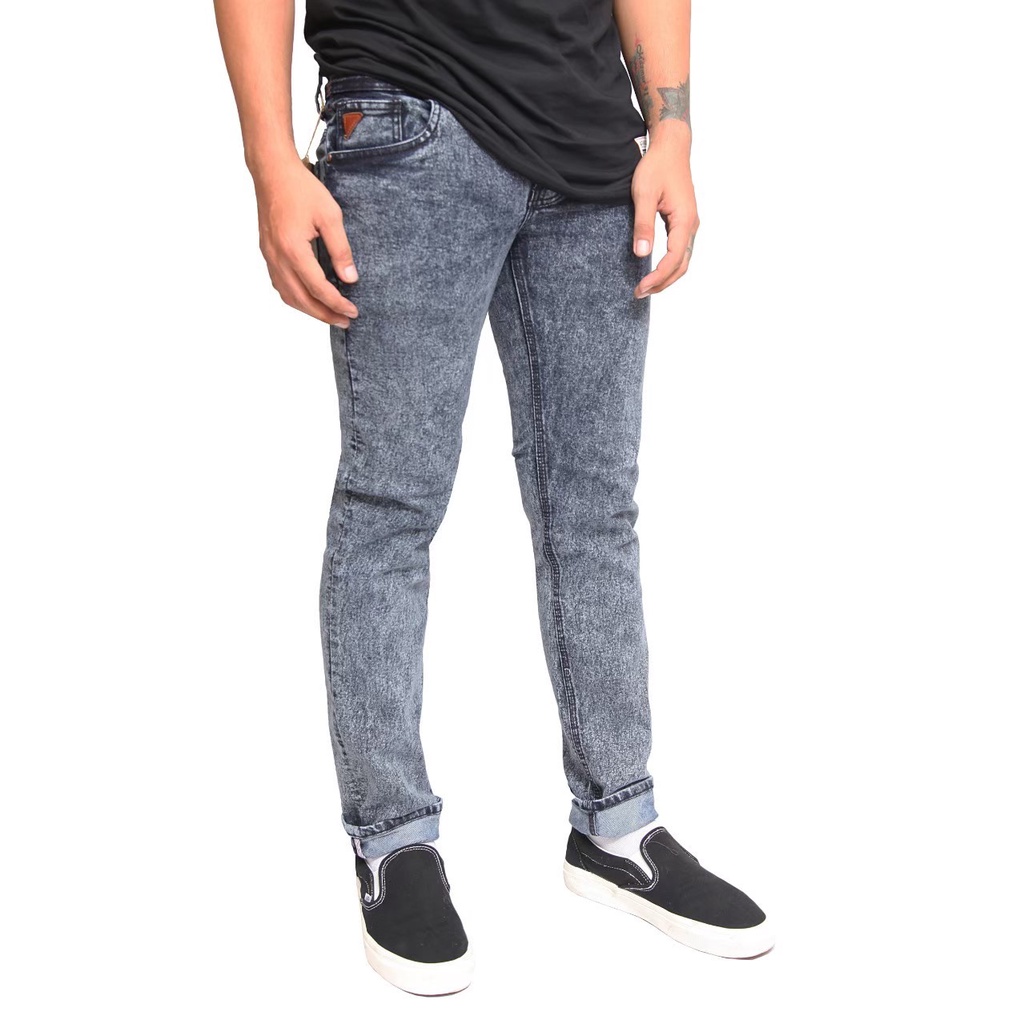 BAGELER jeans sandwash selvedge ORI celana jeans sandwash selvedge celana denim sandwash pria denim 