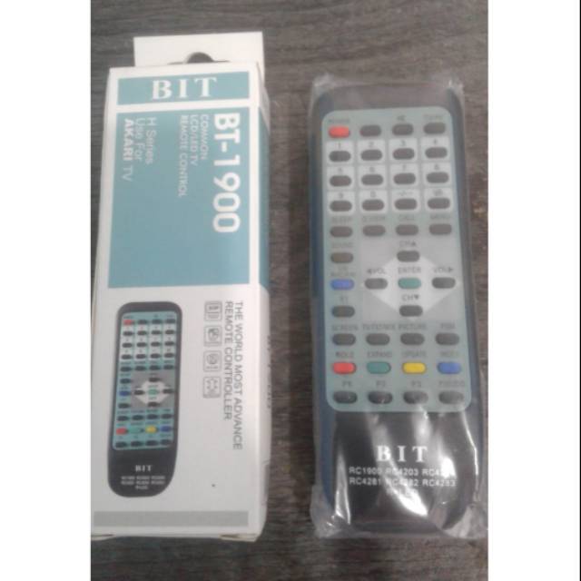 Remote tv tabung akari