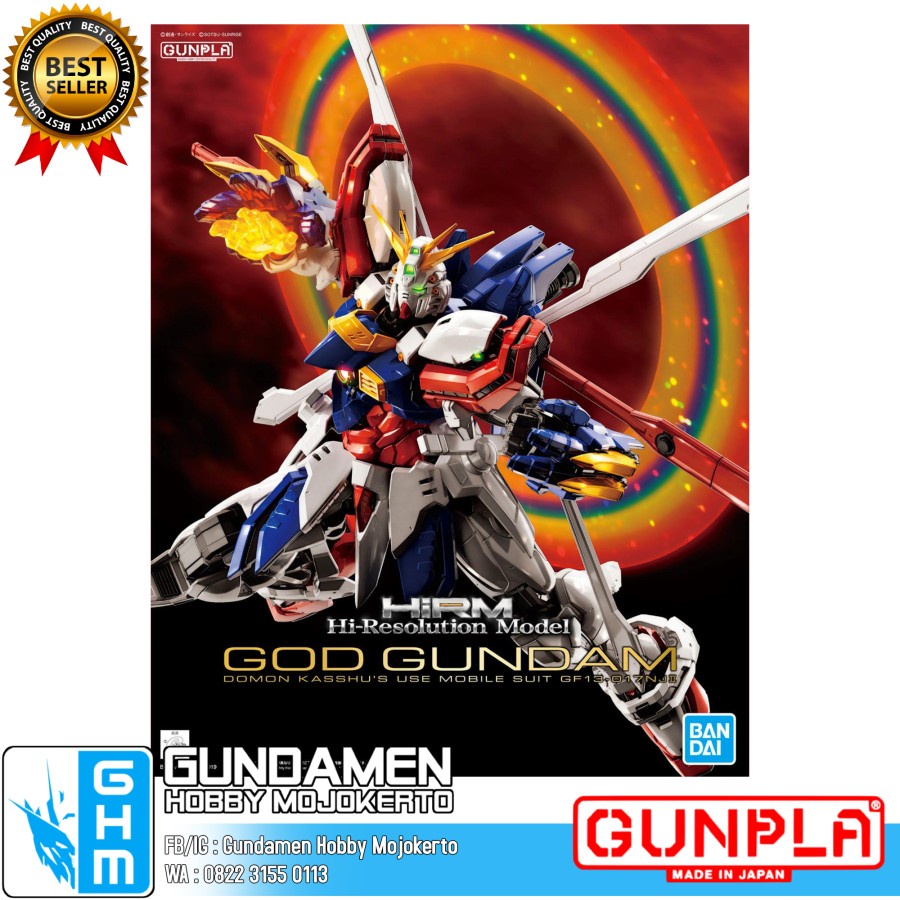 HiRM 1/100 God Gundam