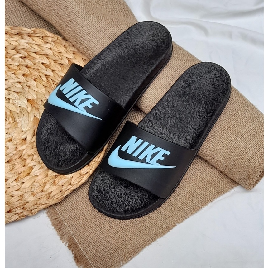 Sandal selop pria karet / Sandal slide pria casual / sandal slip on pria termurah