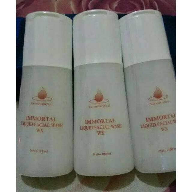IMMORTAL LIQUID FACIAL WASH WX