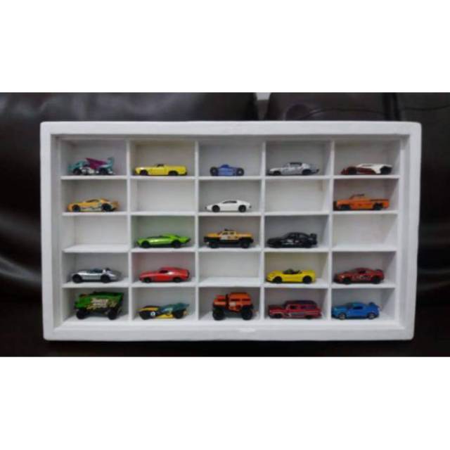 Rak hotwheel / tamiya bahan kayu