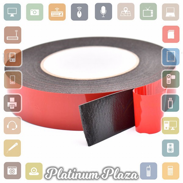 NIKTO Tape Lakban Double Tape 3M Foam Serba Guna Size 10m x 30mm - Red`18RJA1-