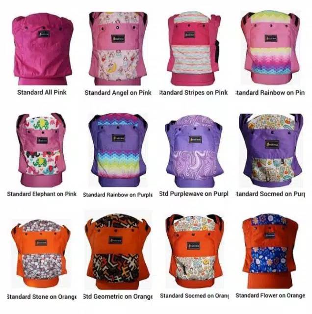 Andrea Baby Carrier  SSC - Gendongan bayi SSC Andrea Prescho