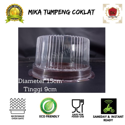 Mika Tumpeng Mini D15 1pcs / Mika Tumpeng / Wadah Tumpeng / Plastik Mika Tumpeng