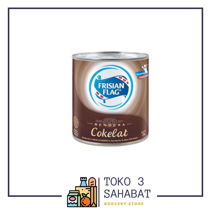 

Frisian Flag Susu Kental Manis Cokelat Kaleng