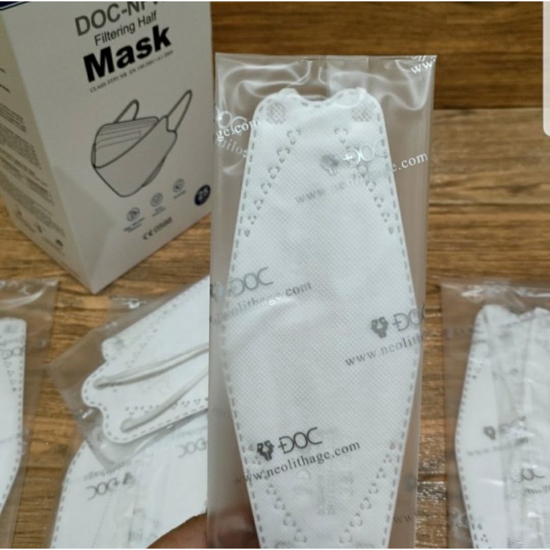 KF94 DOC mask putih embos isi 25pcs dan 30pcs original