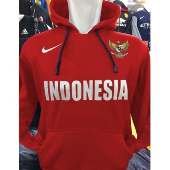 Jaket Hoodie Sweater Jumper Indo Indonesia Home Timnas Jersey Futsal