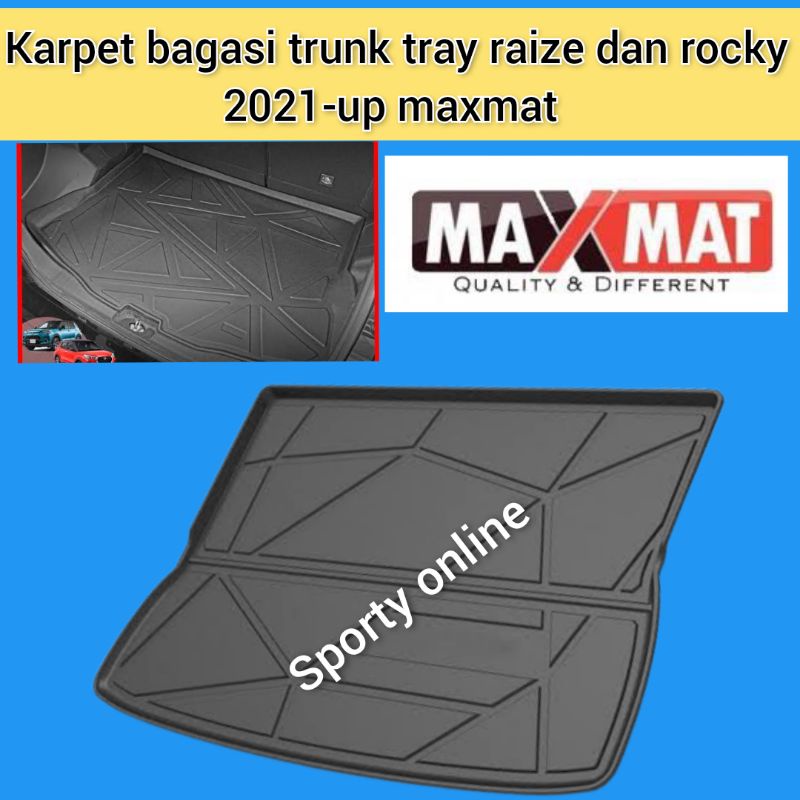 karpet bagasi trunk tray Raize dan Rocky maxmat