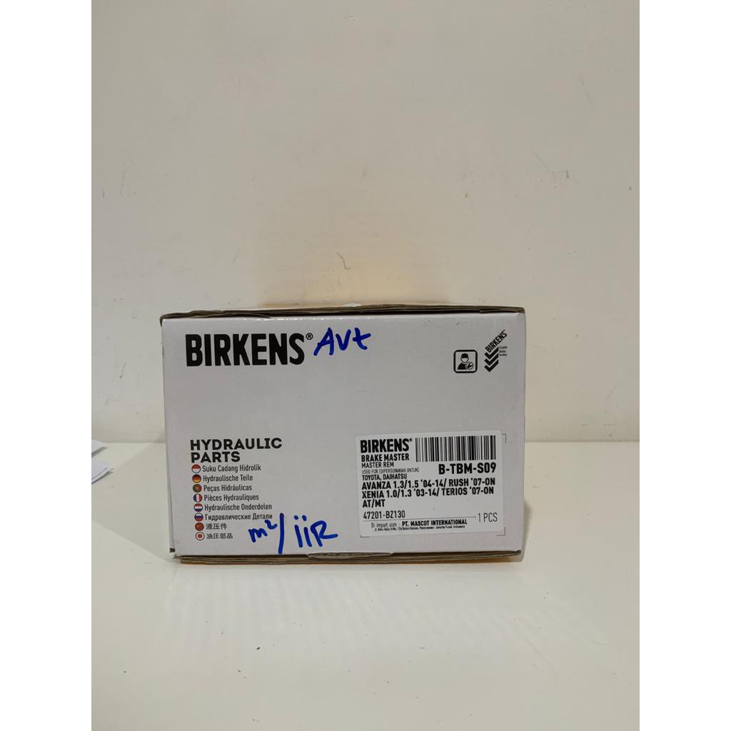 Brake Master / Master Rem Xenia 1.0/1.3CC 03-14 / Terios 07-ON Birkens