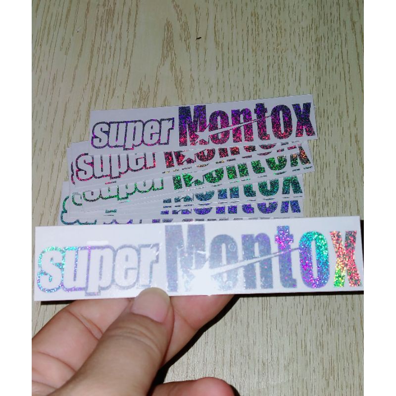 STICKER SUPER MONTOK CUTTING