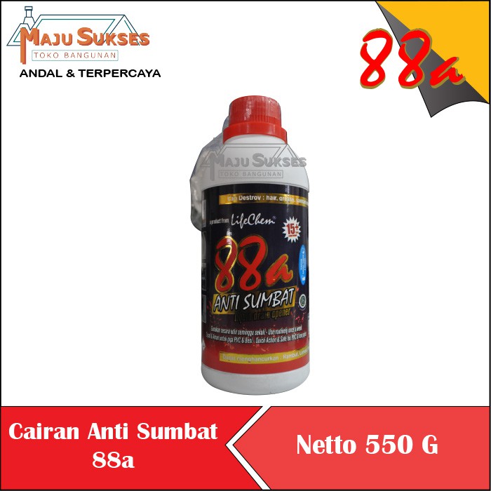 ANTI SUMBAT WC KLOSET SODA API CAIR PEMBERSIH SALURAN AIR MAMPET CAIRAN WC KLOSET SUMBAT LIFECHEM88a
