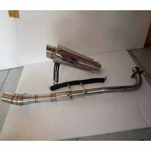 Knalpot proliner all motor bebek standar