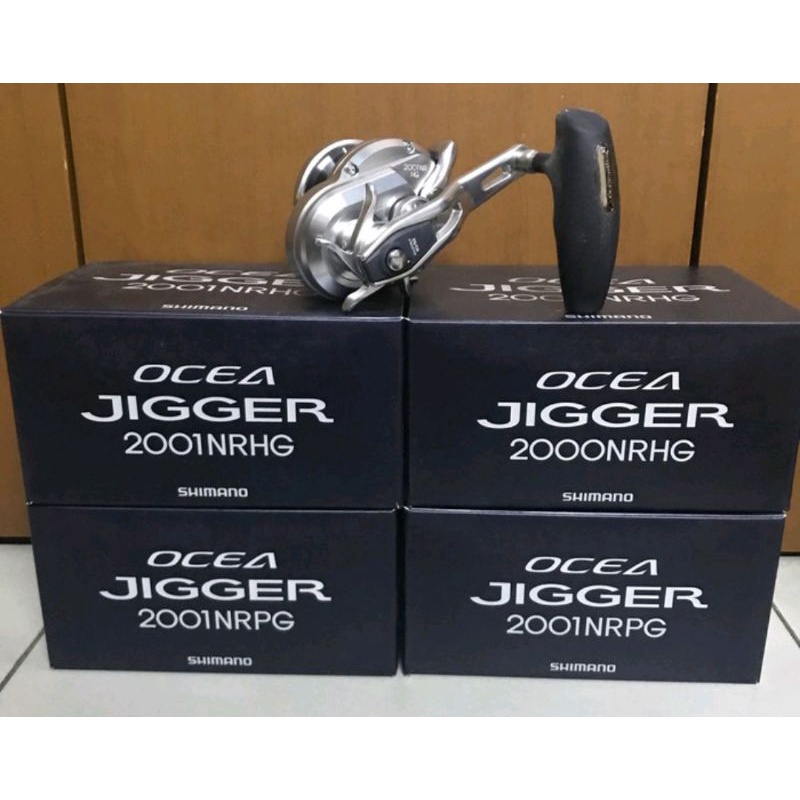 reel oh shimano ocea jigger 2001 nrhg