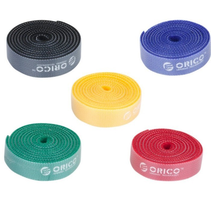 ORICO CBT-5S 1M Reusable &amp; Dividable Hook and Loop Cable Ties