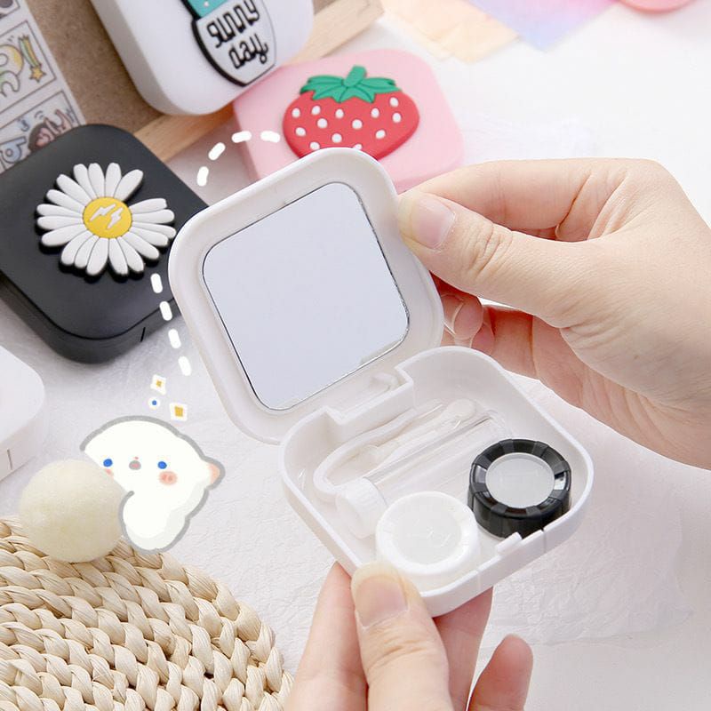 TEMPAT SOFTLENS CASE MINI, ADA CERMIN DIKOTAK