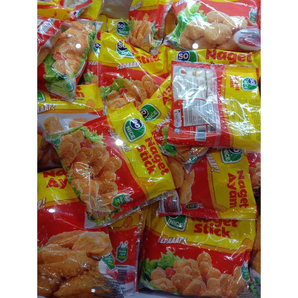 

Naget Ayam So Nice Sedaaap 500gram - Frozenfood Cirebon