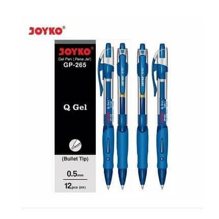 

Pulpen Gel 0.5MM Biru Joyko GP - 265