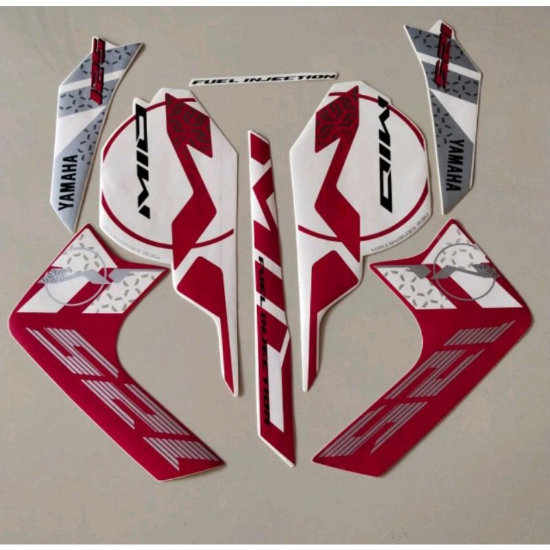 COD Striping Yamaha Mio m3 125 2015 magenta list standar n berkualitas