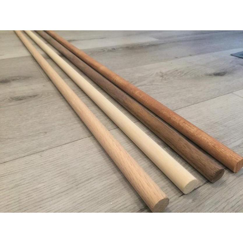 Kayu Dowel Stick Tongkat Pramuka Diameter 3cm | Kayu Macrame Turus Penyangga Tanaman