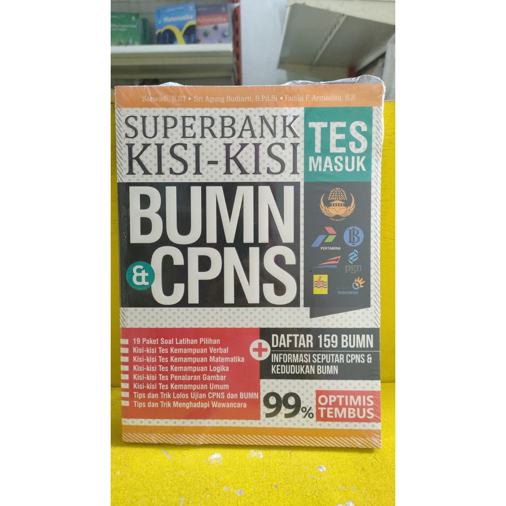 SUPER BANK KISI-KISI TES MASUK BUMN & CPNS