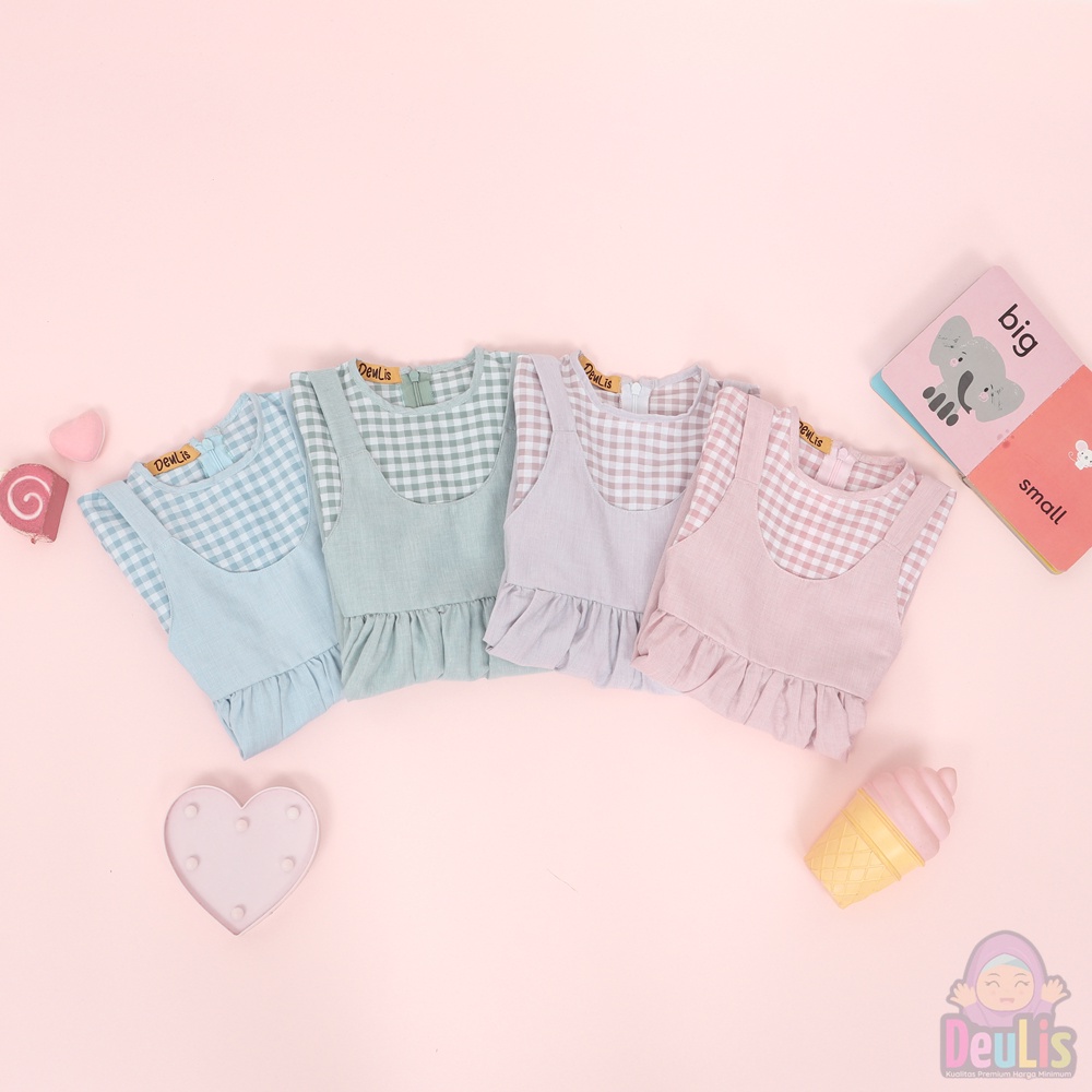 Deulis Baju Muslim Anak Perempuan Kaureen