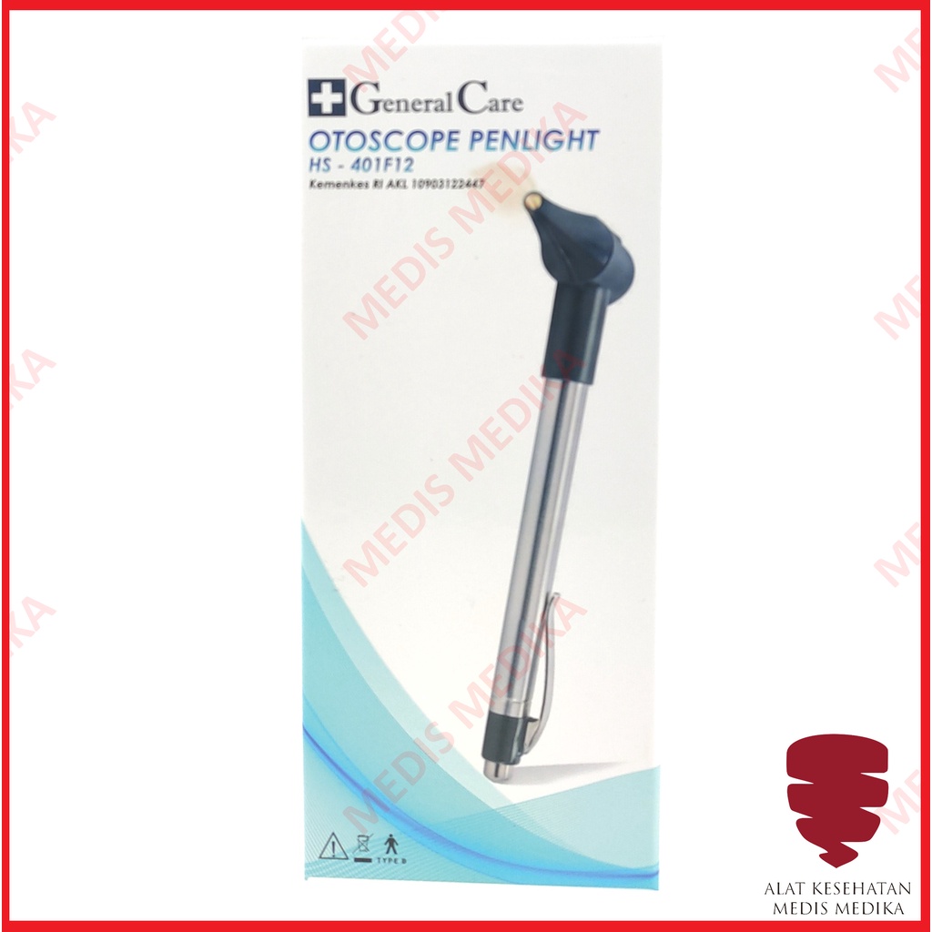 Otoscope With LED Penlight Alat Periksa THT Otoskop General Care GC