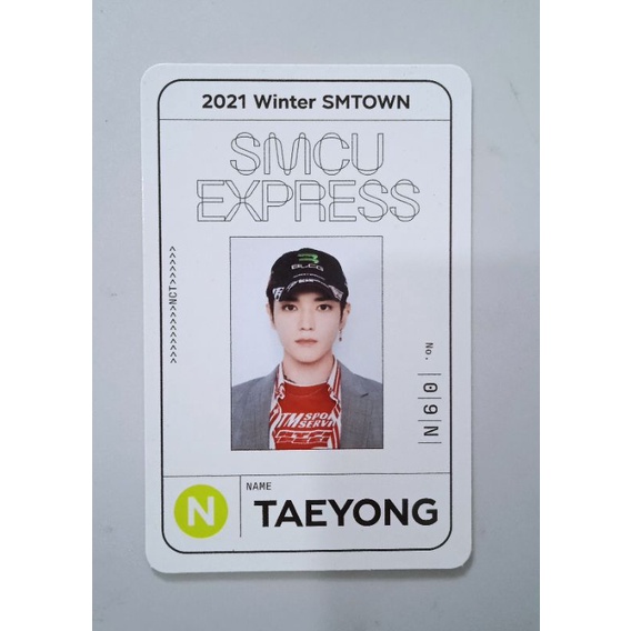 PC Taeyong / Passcard Taeyong SMCU