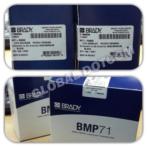 

ASLI IMPOR - BRADY RIBBON BMP71