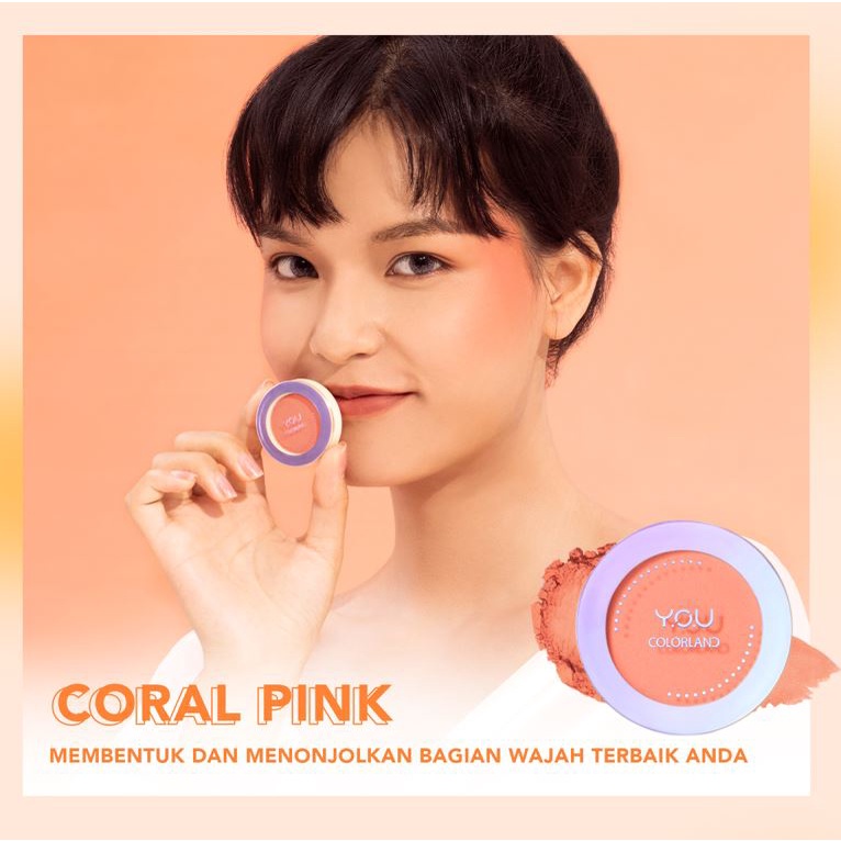 Colorland-Focus On Me Blush New Variant By YOU Make Up