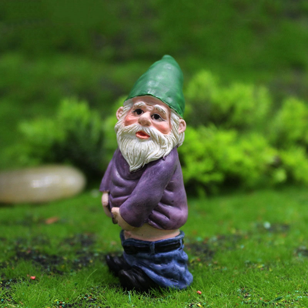 ELEGANT Resin Dwarf Miniatures Miniature Garden Flower Pot Accessories Micro Landscape Decoration 1/4 pcs Moss Outdoor Handicraft Fairy Elf Bonsai Ornaments