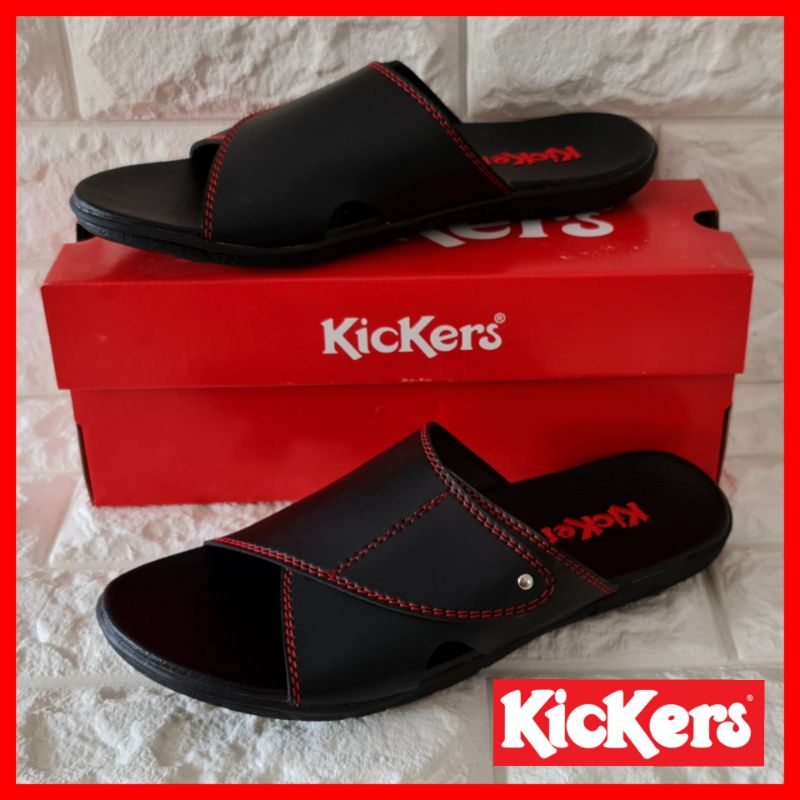 SANDAL SELOP KICKERS PRIA SENDAL COWOK FORMAL SANTAI SANDAL LEBARAN LAKI-LAKI TERLARIS PROMO