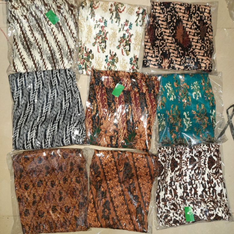 Rok Plisket PENDEK MURAH motif banyak